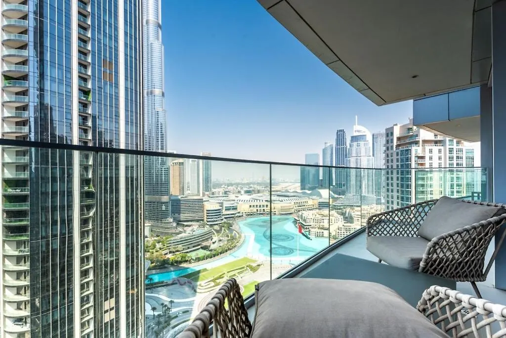 Burj Khalifa Fountain Full View Opera Grand 4Br Apartment Dubai
