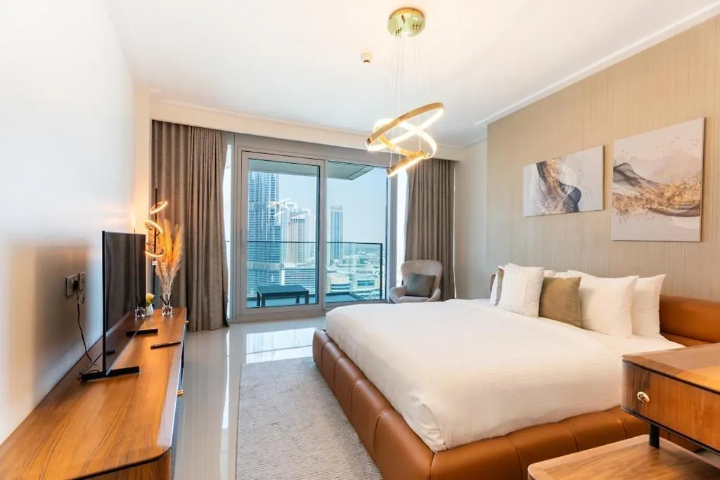 Burj Khalifa Fountain Full View Opera Grand 4Br Apartment Dubai
